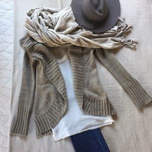 VINCE- Knit Tan Cardigan